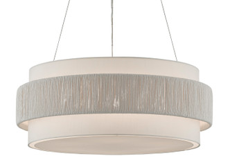 Rousham White Chandelier Six Light Chandelier (9000-0735)