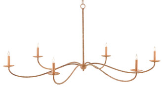 Saxon Collection Six Light Chandelier (9000-0757)