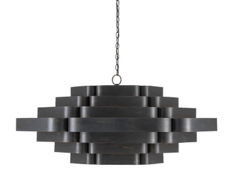 Bailey Black Chandelier Six Light Chandelier (9000-0775)