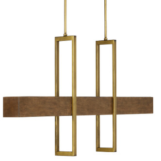Tonbridge Chestnut Linear Chandelier LED Linear Chandelier (9000-0929) Tonbridge Chestnut Linear Chandelier LED Linear Chandelier (9000-0929)