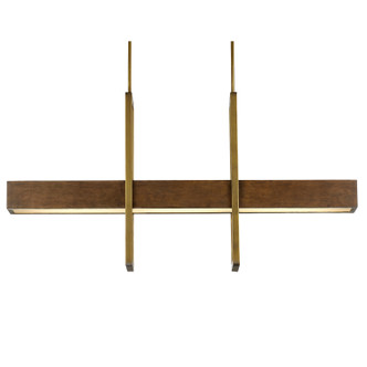 Tonbridge Chestnut Linear Chandelier LED Linear Chandelier (9000-0929) Tonbridge Chestnut Linear Chandelier LED Linear Chandelier (9000-0929)
