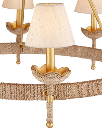 Vichy Eight Light Chandelier (9000-1143)