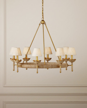 Vichy Eight Light Chandelier (9000-1143)