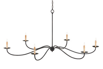 Saxon Six Light Chandelier (9267)