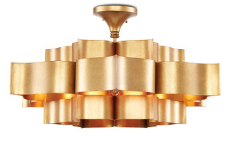 Grand Lotus Six Light Chandelier (9494)