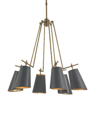 Jean-Louis Six Light Chandelier (9503)