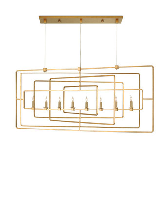 Metro Eight Light Chandelier (9542)