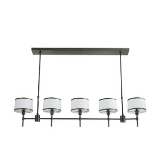 Luciano Five Light Linear Chandelier (89071)