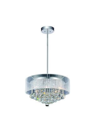 CWI Lighting - 5062P20C (Clear + W) - Nine Light Chandelier - Radiant - Chrome