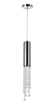 CWI Lighting - 5081P5C-R - One Light Mini Pendant - Extended - Chrome