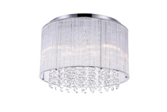 CWI Lighting - 5319C14C-R - Six Light Flush Mount - Spring Morning - Chrome