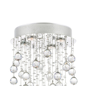 Rain Drop Four Light Flush Mount (6601C14C)