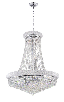 CWI Lighting - 8001P32C - 19 Light Chandelier - Empire - Chrome