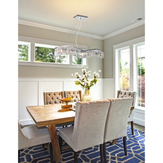 Glamorous Five Light Chandelier (8004P30C-A (Clear))