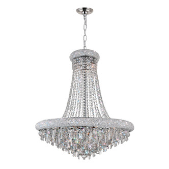 CWI Lighting - 8040P30C - 18 Light Chandelier - Kingdom - Chrome