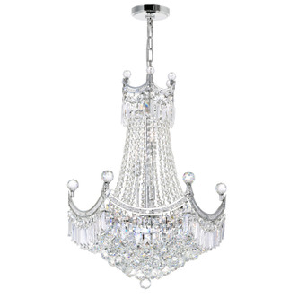 CWI Lighting - 8421P24C - 11 Light Chandelier - Amanda - Chrome
