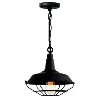 CWI Lighting - 9611P11-1-101 - One Light Mini Pendant - Morgan - Black