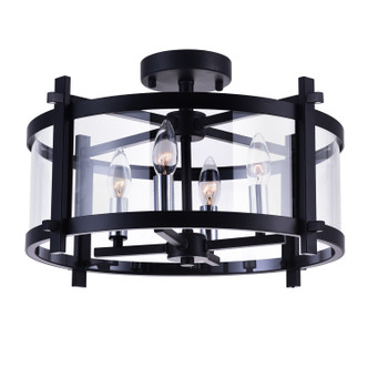 Miette Four Light Flush Mount (9827C18-4-101)