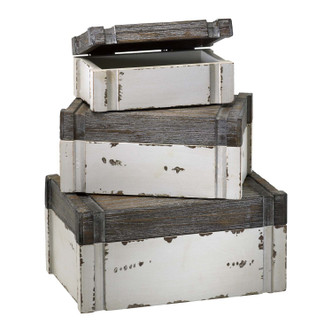 Cyan - 02471 - Box - Alder - Distressed White And Gray Cyan - 02471 - Box - Alder - Distressed White And Gray