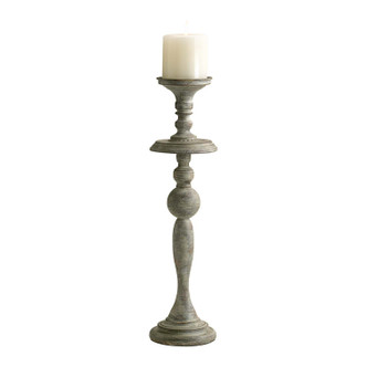 Cyan - 04294 - Candelabra - Bach - Distressed Antiqued White