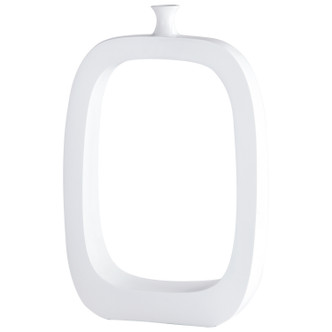 Cyan - 05986 - Vase - Beyond the Pale - White Cyan - 05986 - Vase - Beyond the Pale - White