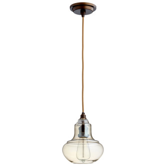 Cyan - 06060 - One Light Pendant - Camille - Oiled Bronze
