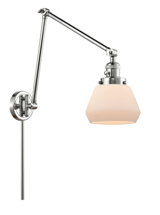 manufacturer_finish:Polished Chrome|manufacturer_glass:Cased Matte White Fulton|light_output:220.00lm|color_temperature:2200K|cri:99