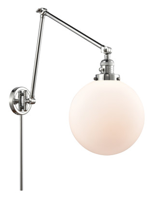 manufacturer_finish:Polished Chrome|manufacturer_glass:Cased Matte White Beacon