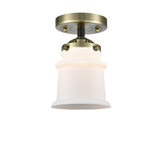 manufacturer_finish:Black Antique Brass|manufacturer_glass:Cased Matte White Small Canton|light_output:220.00lm|color_temperature:2200K|cri:99
