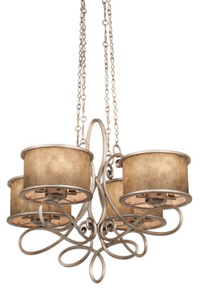 Kalco - 6582SV - 20 Light Chandelier - Whitfield - Aged Silver