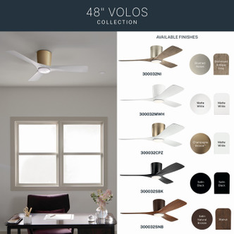 Volos 48"Ceiling Fan (300032MWH)