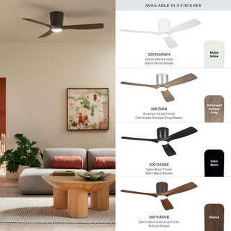 Volos 54" Ceiling Fan (300154SBK)