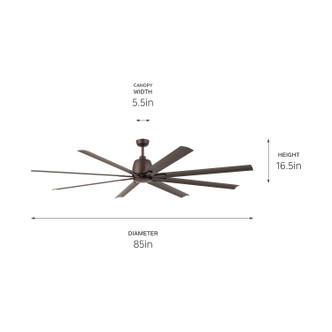 Breda 84"Ceiling Fan (310285SNB)