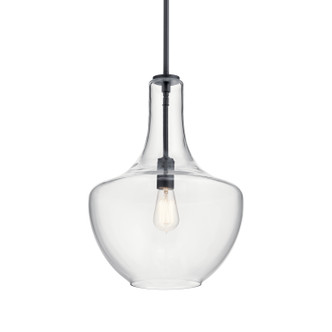 Everly One Light Pendant (42046BK)