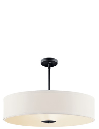 Three Light Pendant (42122BK)
