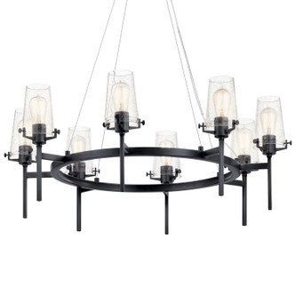 Alton Eight Light Chandelier (43695BK)