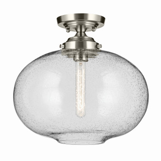 Kichler - 43913NI - One Light Semi Flush Mount - Avery - Brushed Nickel