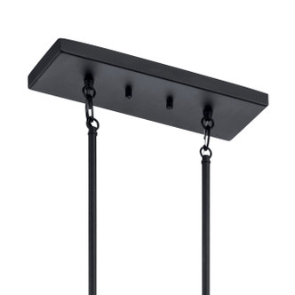 Crosby Five Light Linear Chandelier (43995BK)