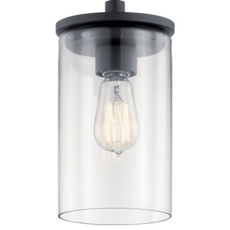 Crosby One Light Mini Pendant (43996BK)
