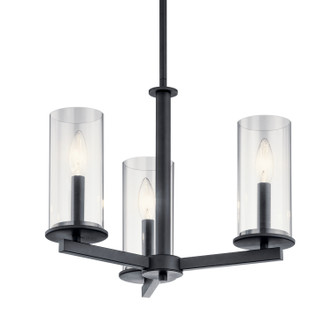 Crosby Three Light Chandelier/Semi Flush (43997BK) Crosby Three Light Chandelier/Semi Flush (43997BK)