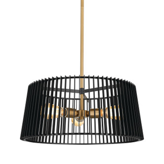 Linara Three Light Pendant (44171BK)