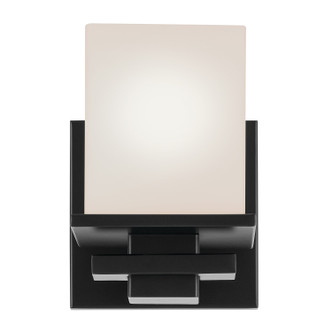 Tully One Light Wall Sconce (45149BK)