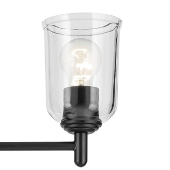 Shailene Four Light Bath (45575BKCLR)