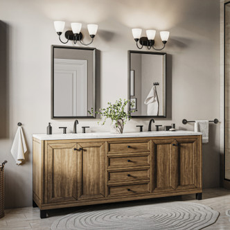 Jolie Three Light Bath (45639BK)