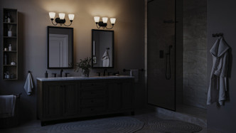 Jolie Three Light Bath (45639BK)