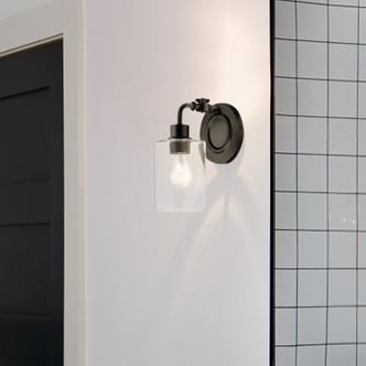 Gunnison One Light Wall Sconce (45664BK)