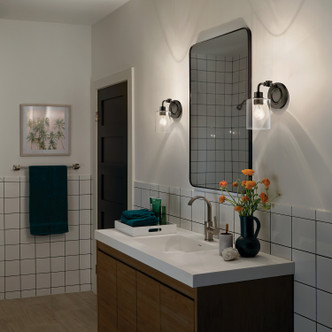 Gunnison One Light Wall Sconce (45664BK)