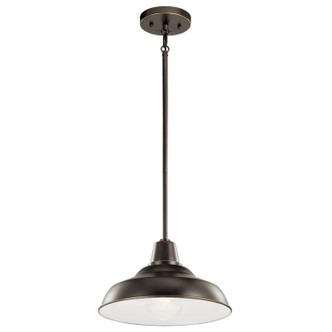Kichler - 49992OZ - One Light Outdoor Pendant/Semi Flush - Pier - Olde Bronze