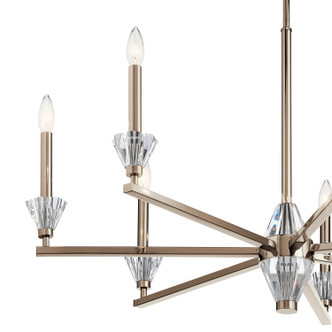 Calyssa Seven Light Chandelier (52002PN)