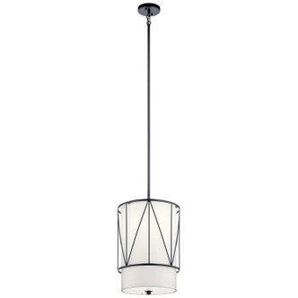 Kichler - 52073BK - One Light Pendant - Birkleigh - Black